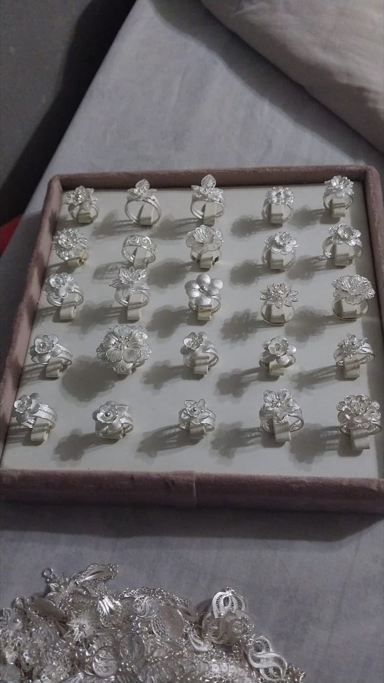 Silver rings